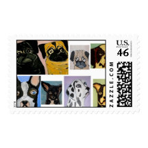 dogs by eric ginsburg stamp