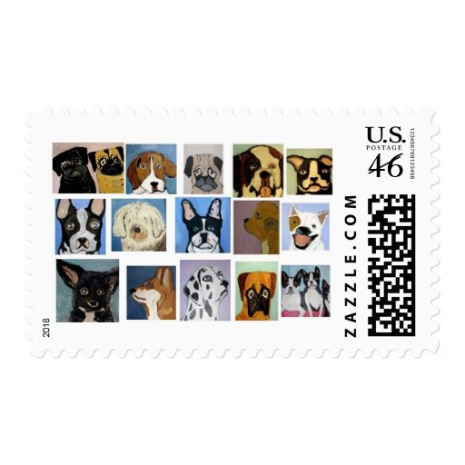 dogs by eric ginsburg stamps