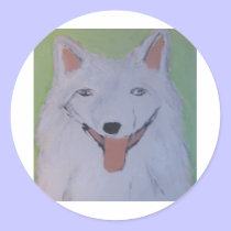 dogs by eric ginsburg stickers