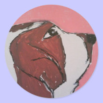 dogs by eric ginsburg stickers