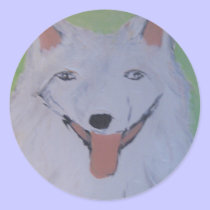 dogs by eric ginsburg stickers