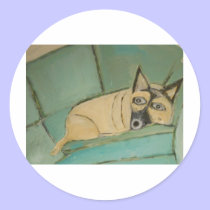 dogs by eric ginsburg stickers