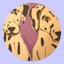 dogs by eric ginsburg stickers