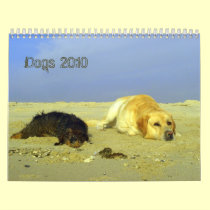 Dogs calendar for 2010