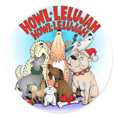 Dogs Christmas Sticker by Rb_barnes2