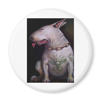 Dogs eat cats magnet