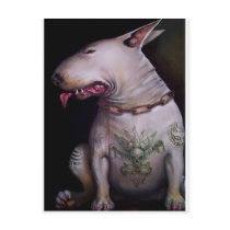 Dogs eat cats postcards by homelyvillain Dogs eat cats postcards