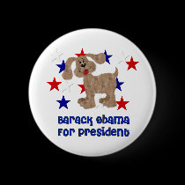 Dogs For Obama buttons by orsobear Dogs For Obama buttons