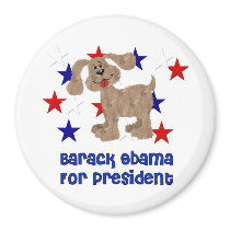 Dogs For Obama magnets