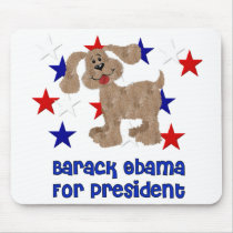Dogs For Obama mousepads