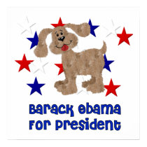 Dogs For Obama posters