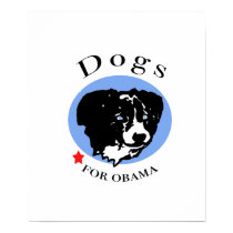 Dogs for Obama poster posters by eyecontact Dogs for Obama poster posters