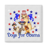 DOGS FOR OBAMA magnets