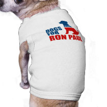 DOGS FOR RON PAUL pet clothing