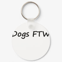 Dogs FTW keychains
