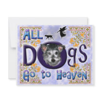 Dogs Go To Heaven2 invitations by diane_jacky Dogs Go To Heaven2 invitations