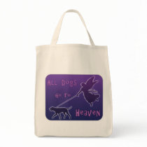 Dogs Go To Heaven Canvas Bag