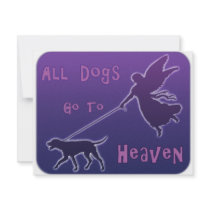 Dogs Go To Heaven Invitations