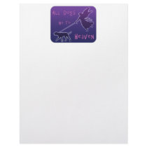 Dogs Go To Heaven letterhead