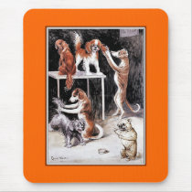 Dogs Grooming Dogs mousepads