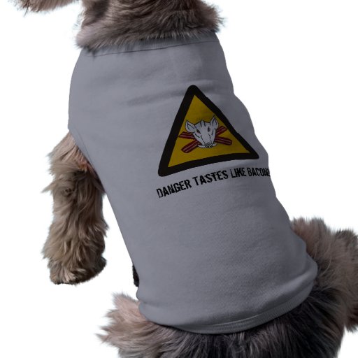 Dogs LOVE Bacon! Dog Tee Shirt
