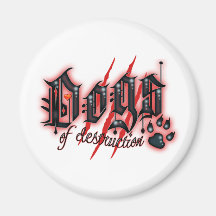 Dogs of Destruction Magnets