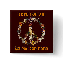 Dogs Of Peace Button
