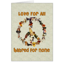 Dogs Of Peace Card