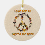 Dogs Of Peace Christmas Ornament