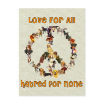 Dogs Of Peace Postcards