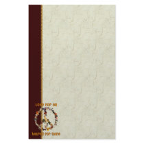 Dogs Of Peace Personalized Stationery