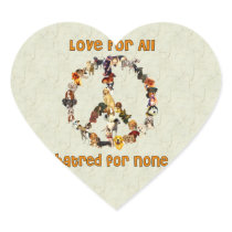 Dogs Of Peace Sticker