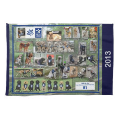 Dogs of WCC 2013 Kitchen Towel
