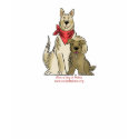 Dogs on Dark t-shirts