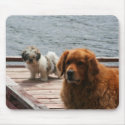 Dogs on Dock Mousepad by MasterKirkby Dogs on Dock Mousepad