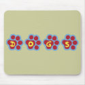 Dogs (Paw Print) mousepads by Kixodogs Dogs (Paw Print) mousepads