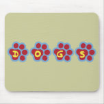 Dogs (Paw Print) Mouse Mat