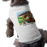 Dogs Playing Baseball Doggie T Shirt