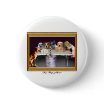 Dogs Playing Beirut Buttons