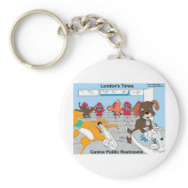 Dogs Public Restrooms Funny Gifts Tees Cards Etc keychains