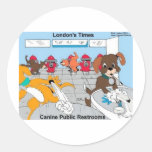 Dogs Public Restrooms Funny Gifts Tees Cards Etc Stickers