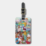 Dogs Restaurant Travel Bag Tag