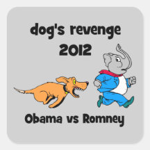 dog's revenge 2012 sticker