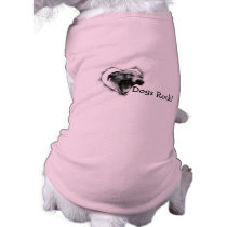 "Dogs Rock!" Mary Dog Tee pet clothing