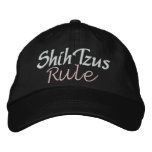 Dogs Rule by SRF Embroidered Baseball Cap