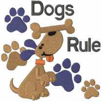 Dogs Rule! embroidered shirts by Diva_Pets Dogs Rule! embroidered shirts
