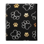 Dogs Rule Paw Prints Gifts for Dog Lovers iPad Folio Covers