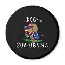 dogsforobamaD magnets