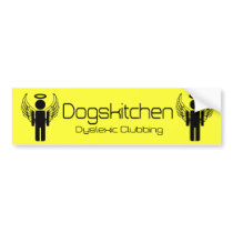 dogskitchenblk bumper stickers by vjpsychomonkey dogskitchenblk bumper stickers