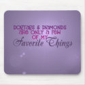 Dogtags & Diamonds (General Military) mousepads